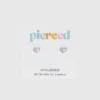 Pierced Co Hart Duo-oorbellen met schroefsluiting