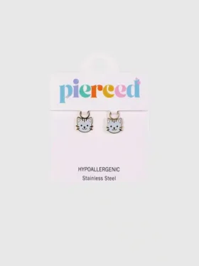 Pierced Co-kattenbedeltjes voor Huggie-oorbellen
