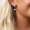 Pierced Co-kattenbedeltjes voor Huggie-oorbellen