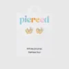 Pierced Co klassieke vlinderbedel voor huggie-oorbellen