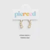 Pierced Co madeliefje-bedeltje voor huggie-oorbellen