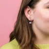 Pierced Co-slakkenbedeltjes voor huggie-oorbellen