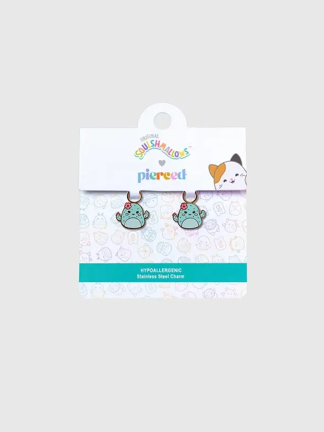 Pierced Co Squishmallows Graciela-bedeltjes voor Huggie-oorbellen