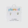 Pierced Co verjaardagsfeestje oorbellen met schroefsluiting