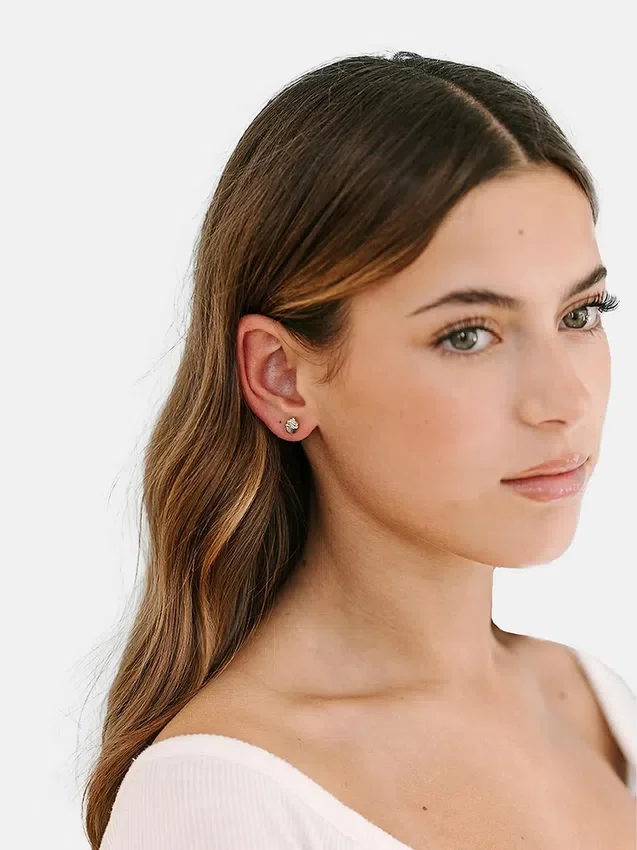 Pierced Co verjaardagsfeestje oorbellen met schroefsluiting