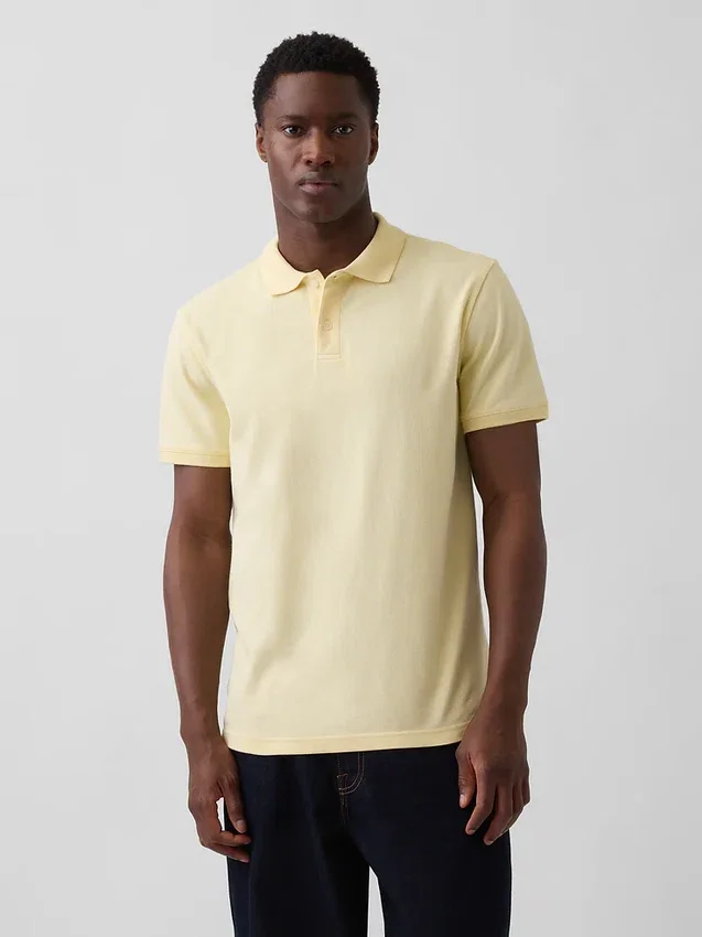 Piqué-poloshirt