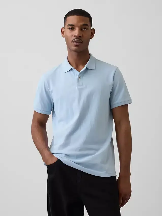 Piqué-poloshirt
