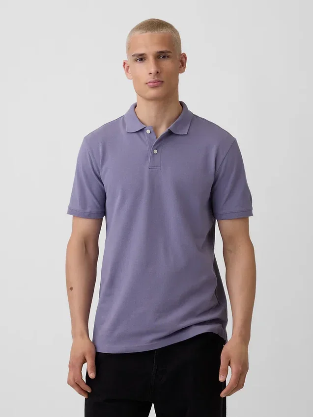 Piqué-poloshirt