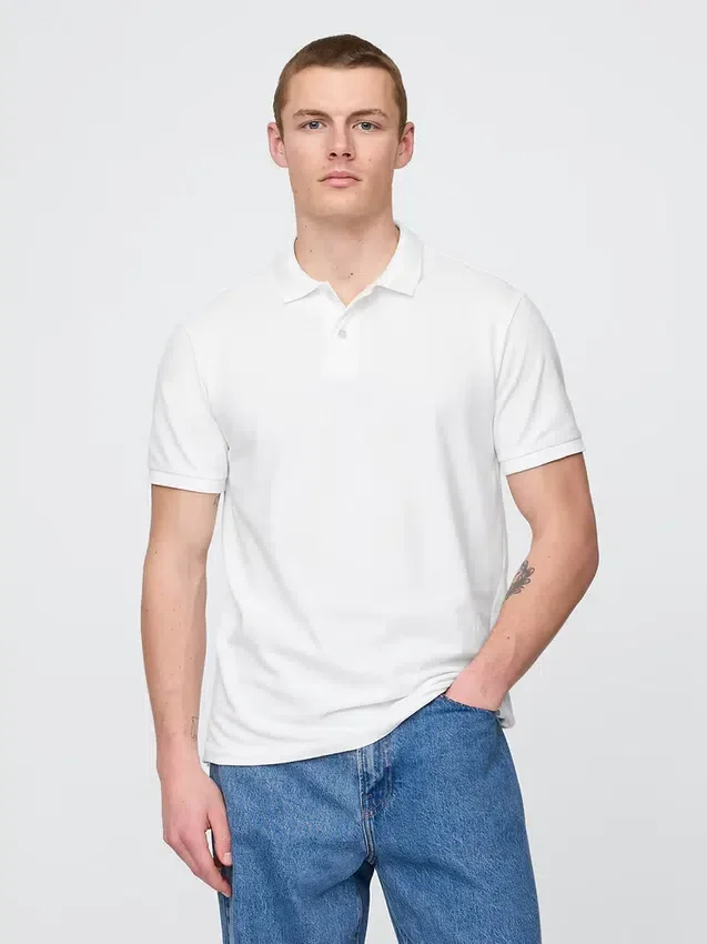 Piqué-poloshirt
