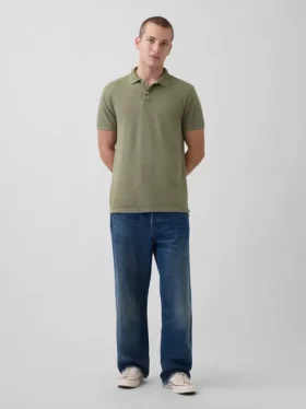 Piqué-poloshirt