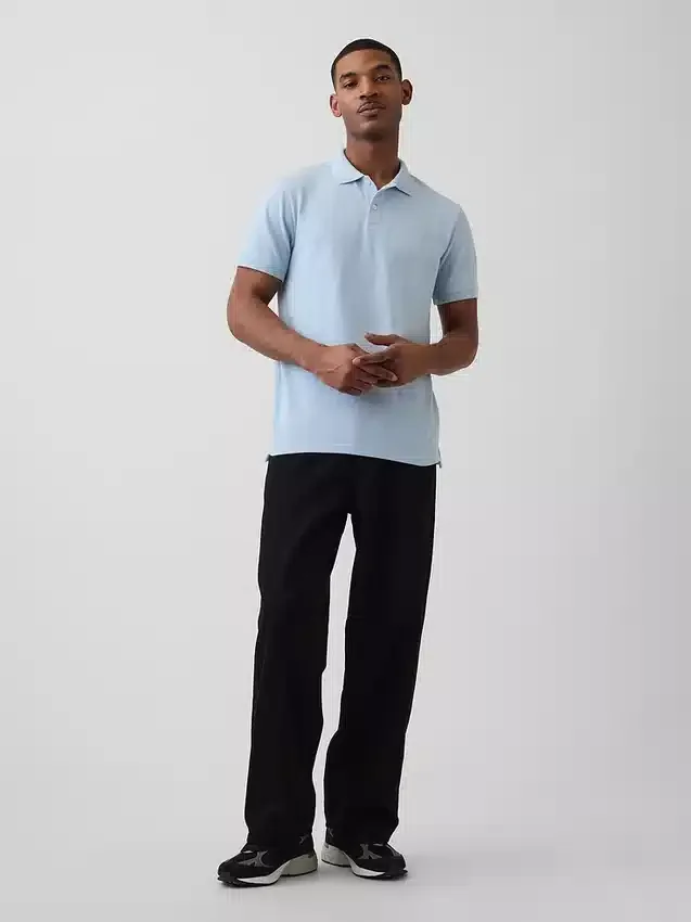 Piqué-poloshirt