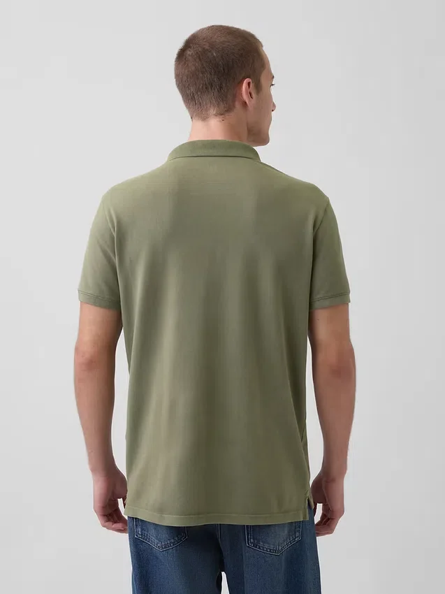 Piqué-poloshirt