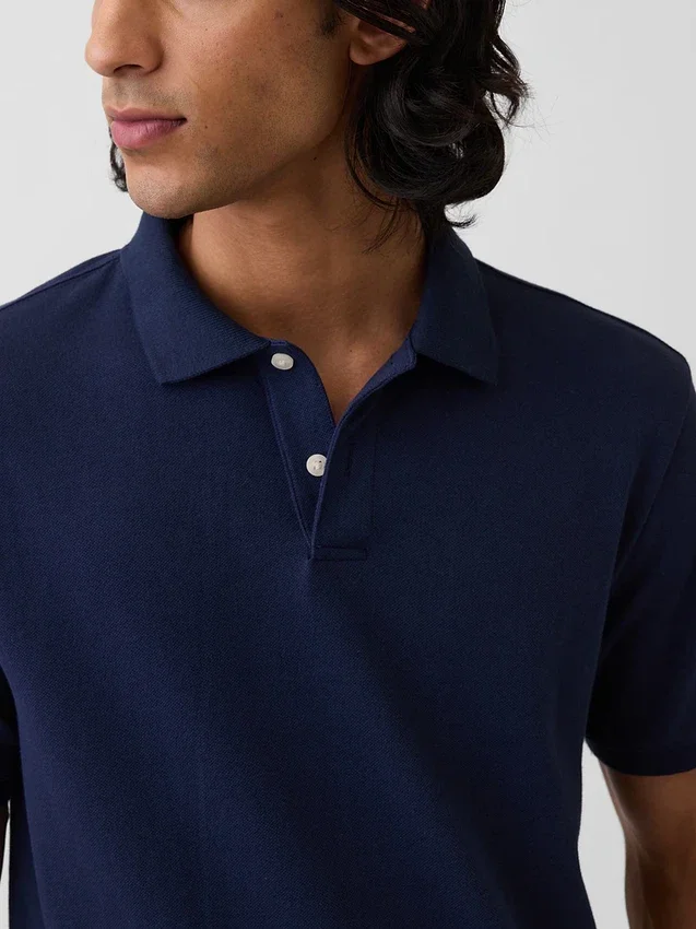 Piqué-poloshirt