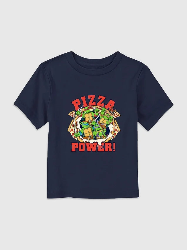 Pizza Power-T-shirt voor peuters met Teenage Mutant Ninja Turtles