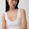 Pointelle maxi-jurk