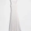 Pointelle maxi-jurk