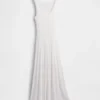Pointelle maxi-jurk
