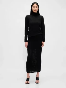 Pointelle-maxi-rok