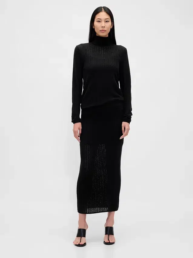 Pointelle-maxi-rok