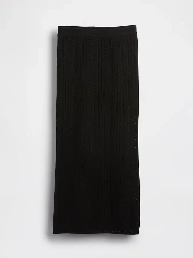 Pointelle-maxi-rok