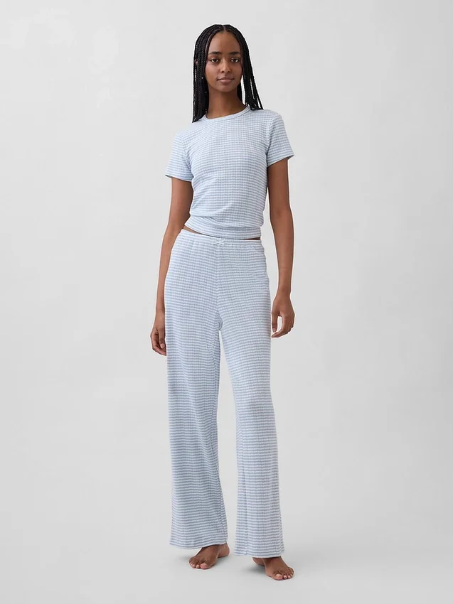 Pointelle-pyjama-broek