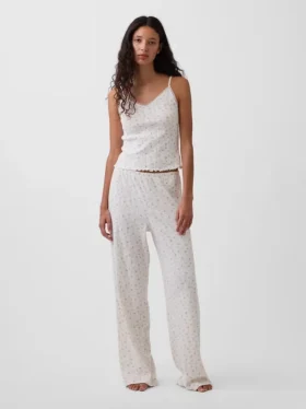 Pointelle-pyjama-broek