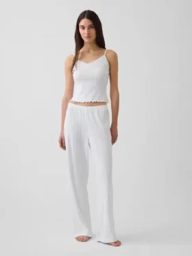 Pointelle-pyjama-broek