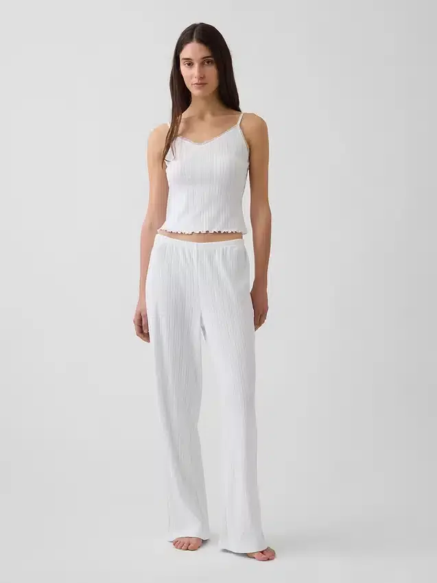 Pointelle-pyjama-broek