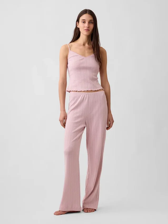Pointelle-pyjama-broek