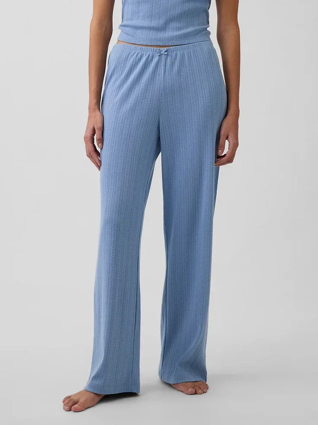 Pointelle-pyjama-broek