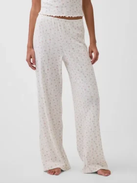 Pointelle-pyjama-broek