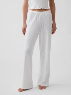 Pointelle-pyjama-broek