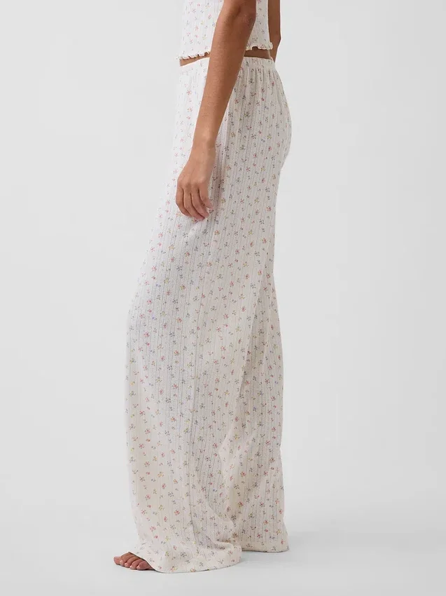 Pointelle-pyjama-broek