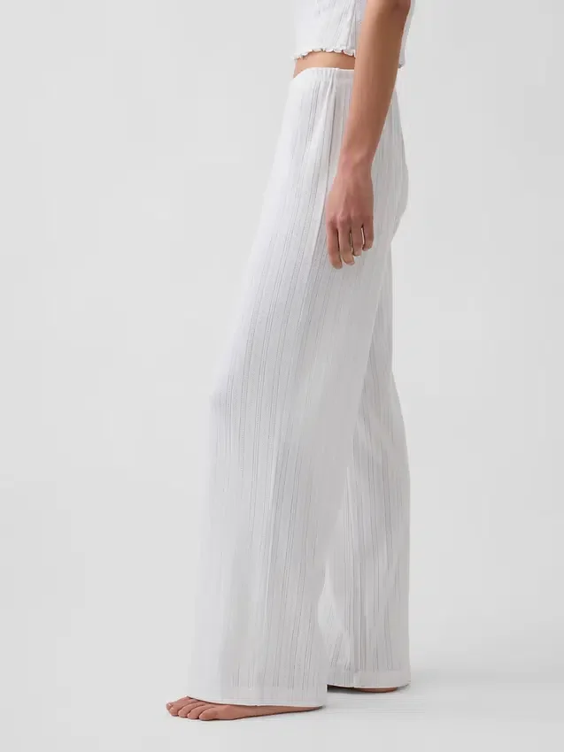 Pointelle-pyjama-broek