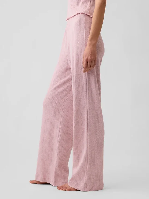 Pointelle-pyjama-broek