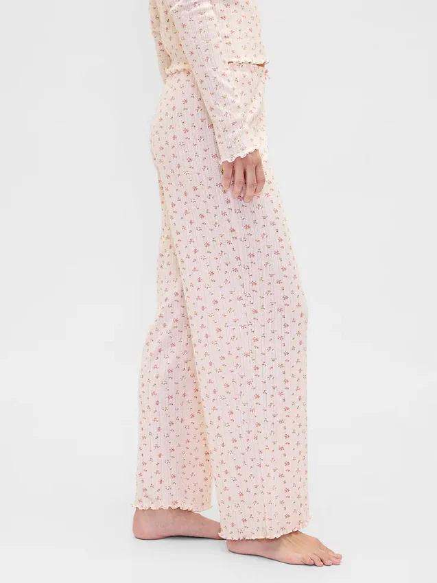 Pointelle-pyjama-broek