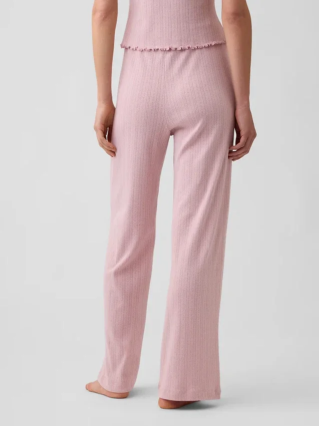 Pointelle-pyjama-broek