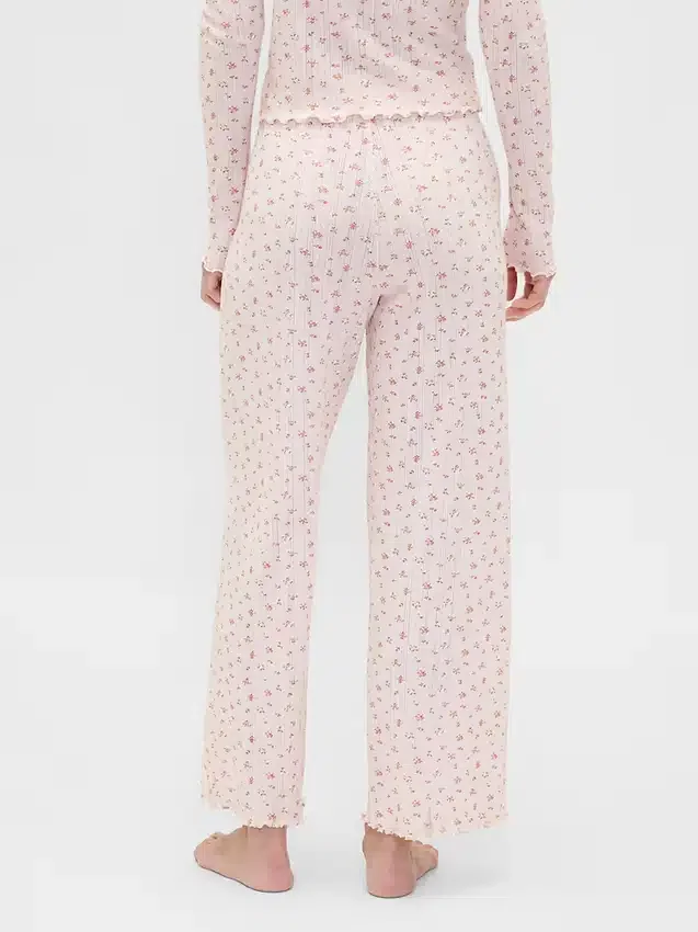 Pointelle-pyjama-broek