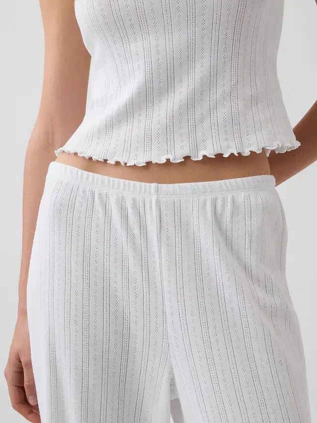 Pointelle-pyjama-broek