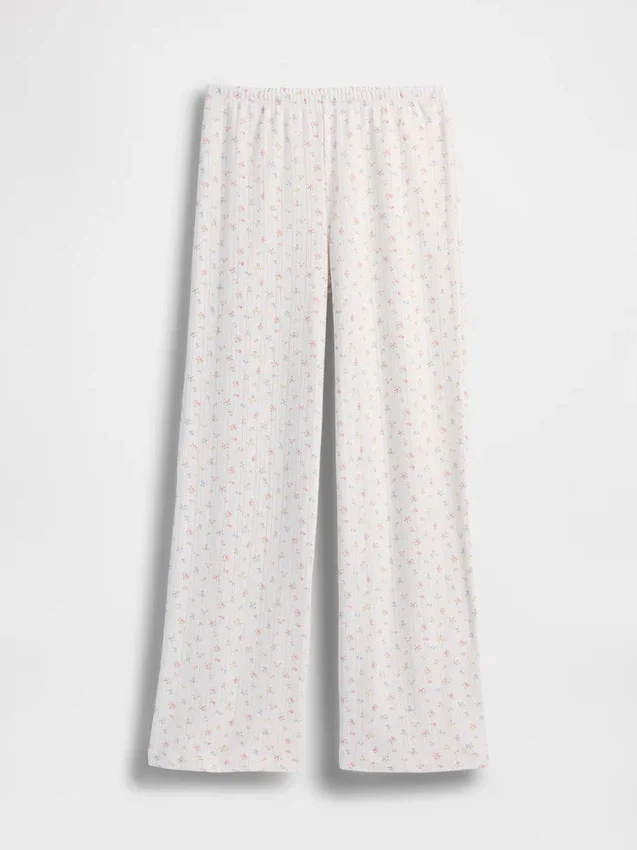 Pointelle-pyjama-broek
