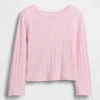 Pointelle-T-shirt voor Baby & Peuter