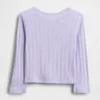 Pointelle-T-shirt voor Baby & Peuter
