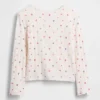 Pointelle-T-shirt voor Baby & Peuter