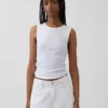 Pointelle-tanktop