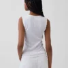 Pointelle-tanktop