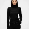Pointelle-trui met col