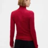 Pointelle-trui met col