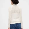 Pointelle-trui met col