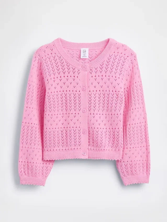 Pointelle-trui voor Baby & Peuter