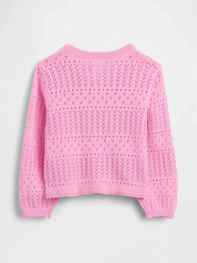 Pointelle-trui voor Baby & Peuter